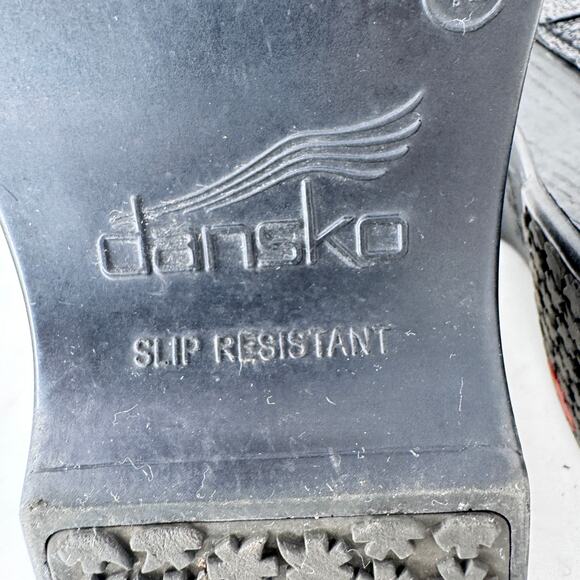 Dansko Professional XP Tooled Clog‎ Women's EU 42 11.5-12 Black Slip Resistant - Picture 13 of 15